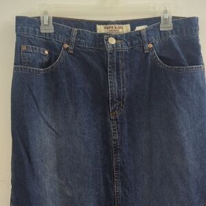 Paris Blues.... Denim Skirt Sz. 13 Y2K Slit